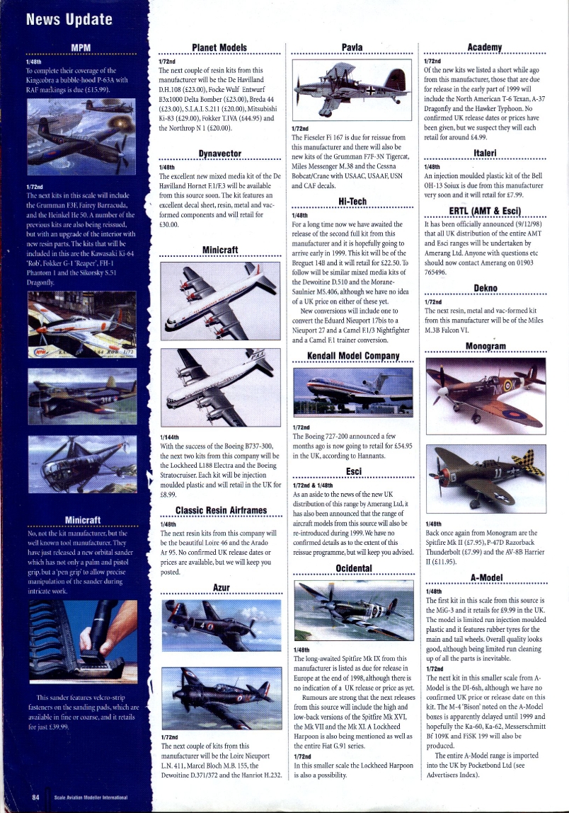 Scale Aviation Modeller International 1999-02